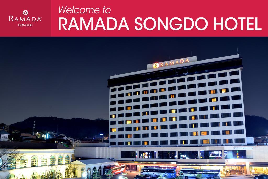 Ramada By Wyndham Songdo Hotel Inchon Exterior foto
